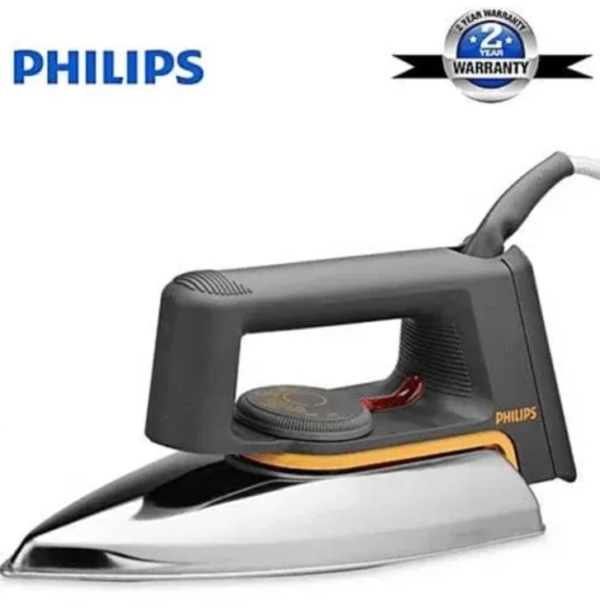 Philips Classic Dry iron HD1172 - Black original(Light weight)-1000W