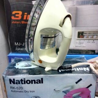 National High Quality Iron Long Life Automatic Dry Iron Best Price Ever Fast Shipping