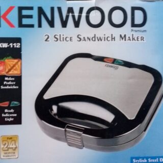 Kenwood Electric Sandwich Maker 2 Slice Sandwich Maker - Perfect for Breakfast Grilled Cheese and Steak