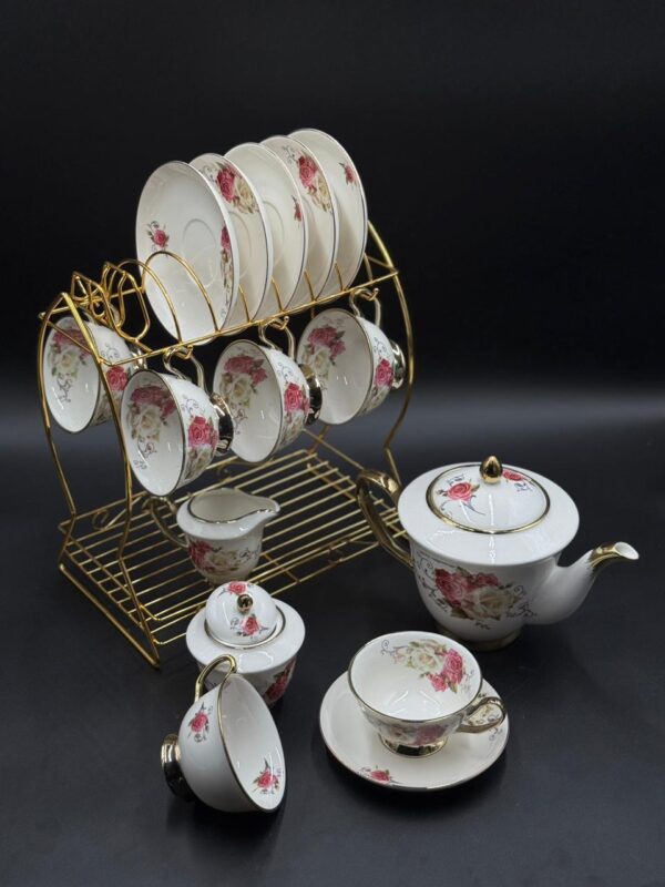 Tea Time Elegance 18-Piece Bone Collection