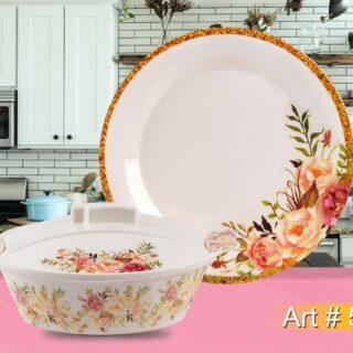 8-Person Melamine Dinner Set