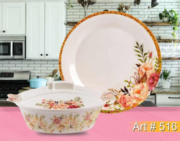 8-Person Melamine Dinner Set