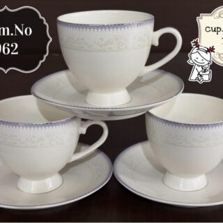 Exquisite Bone China Cup & Saucer Set